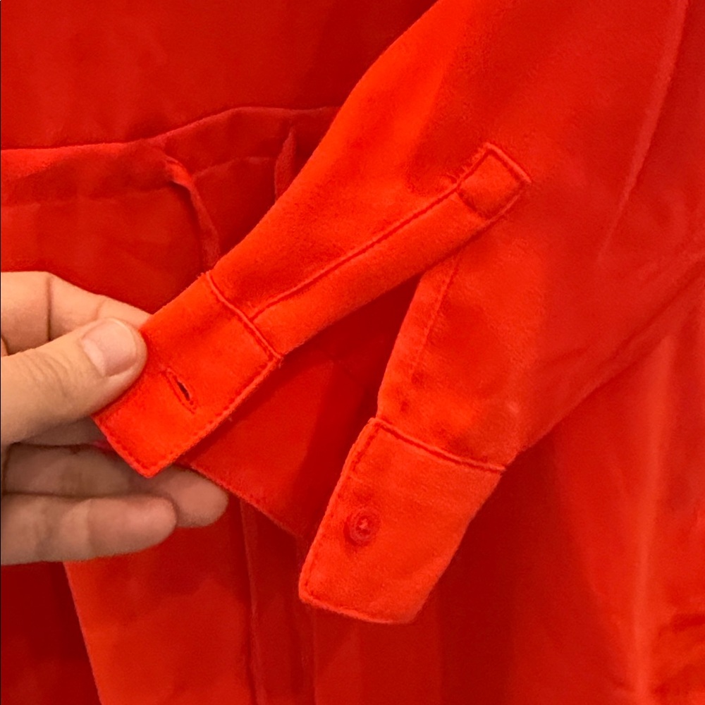 Gap XL Women's Orange Long Sleeve Dress/ Tunics - Picture 4 of 5